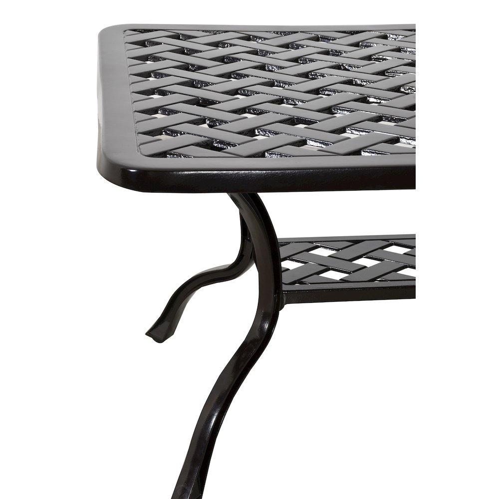 Savannah Outdoor Aluminum  Coffee Table. Picture 9