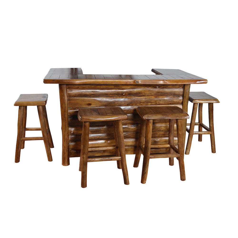 Adirondack Teak Bar Set of 5 (KIT). Picture 7