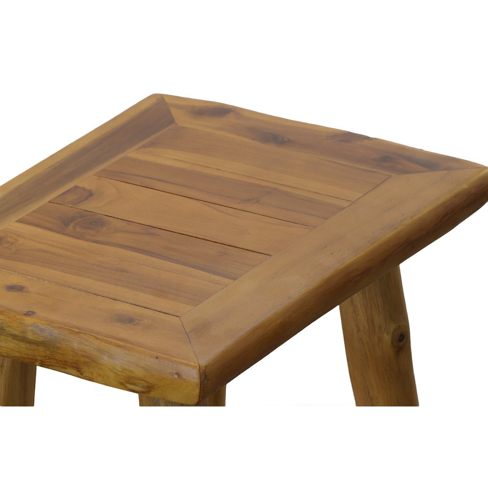 Adirondack Teak Bar Stool. Picture 9