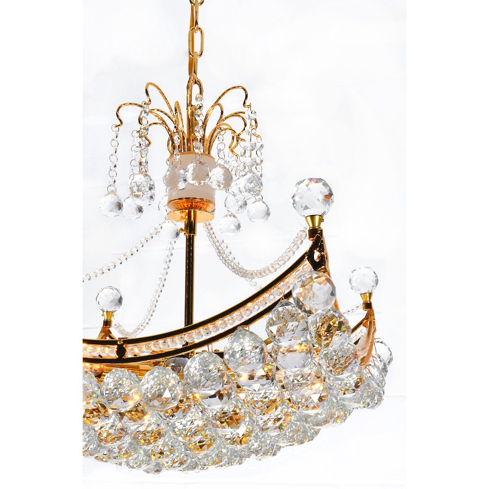Crystal Orb Basket Chandelier. Picture 8