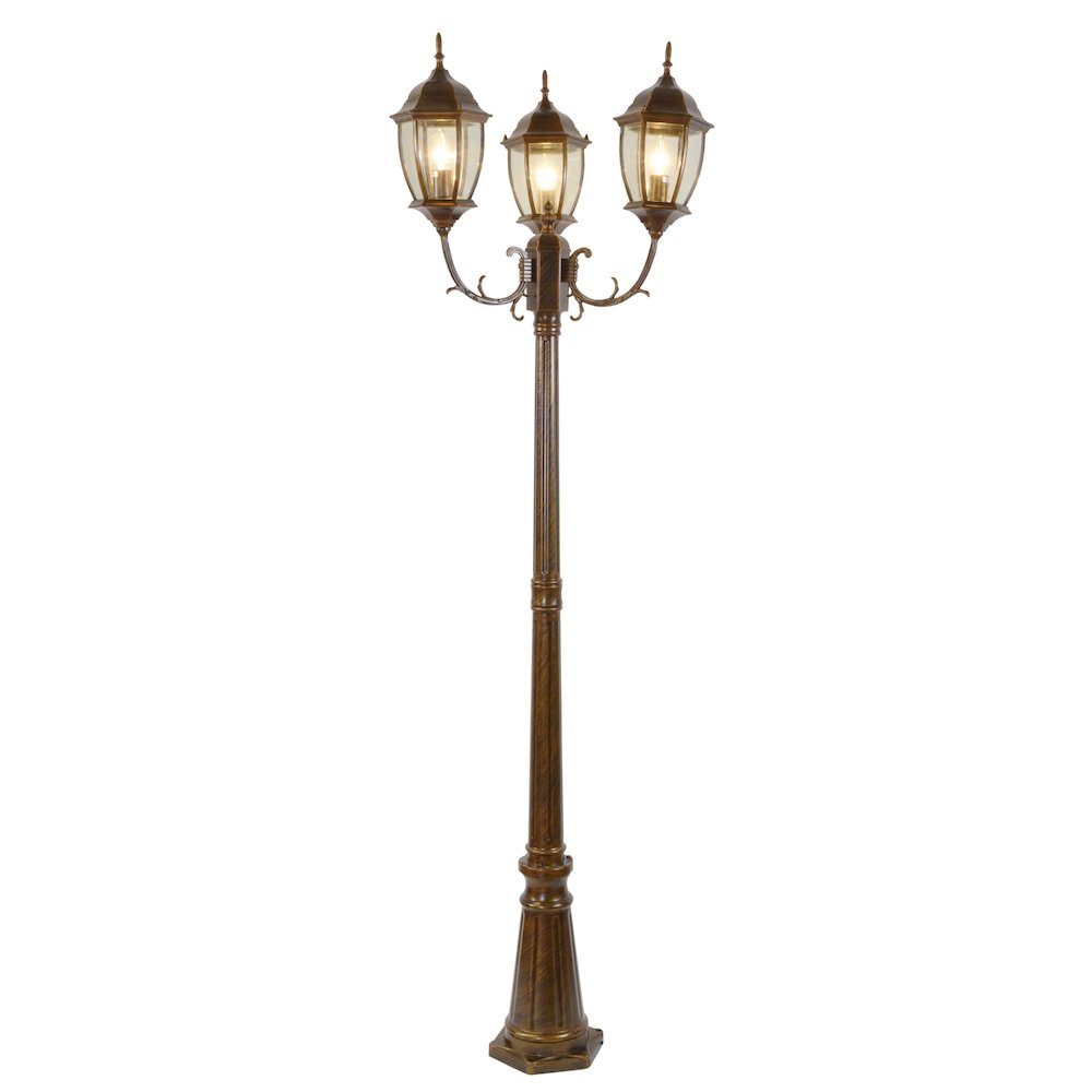 Aston 3 Light Street Lamp. Picture 6