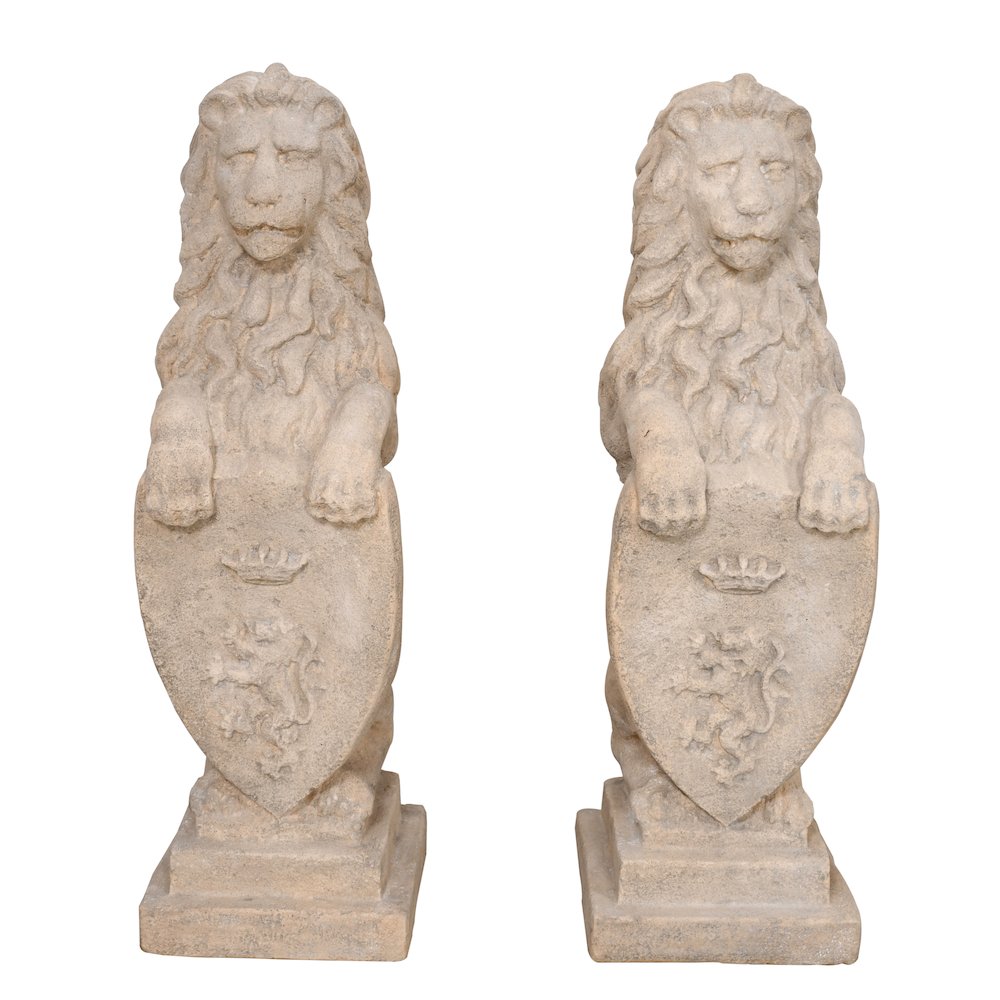 Heraldic Lion Set of 2 (KIT). Picture 6