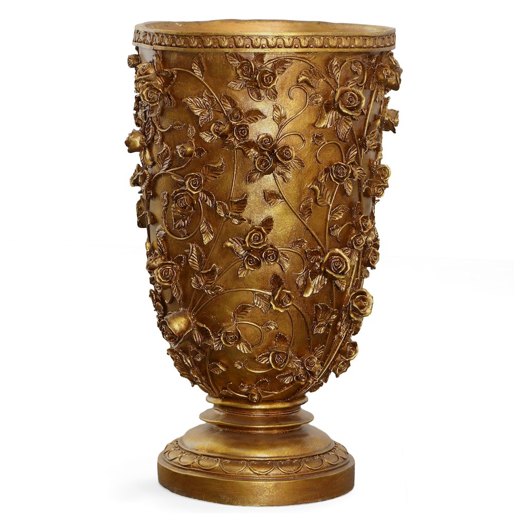 Golden Garden Tall Vase. Picture 6