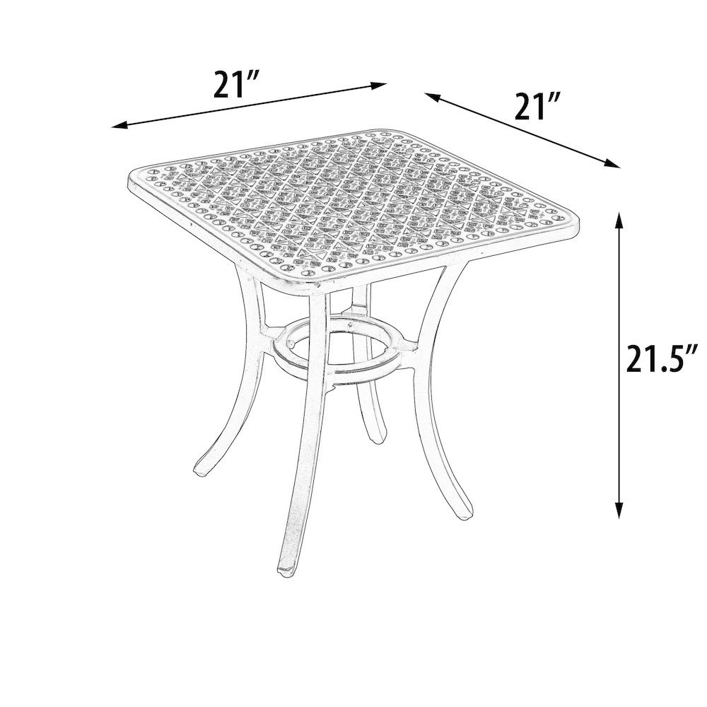 Windermere Side Table. Picture 10