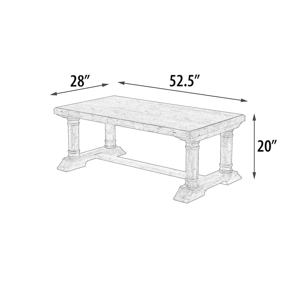 Farmhouse Cape May Coffee Table. Picture 10