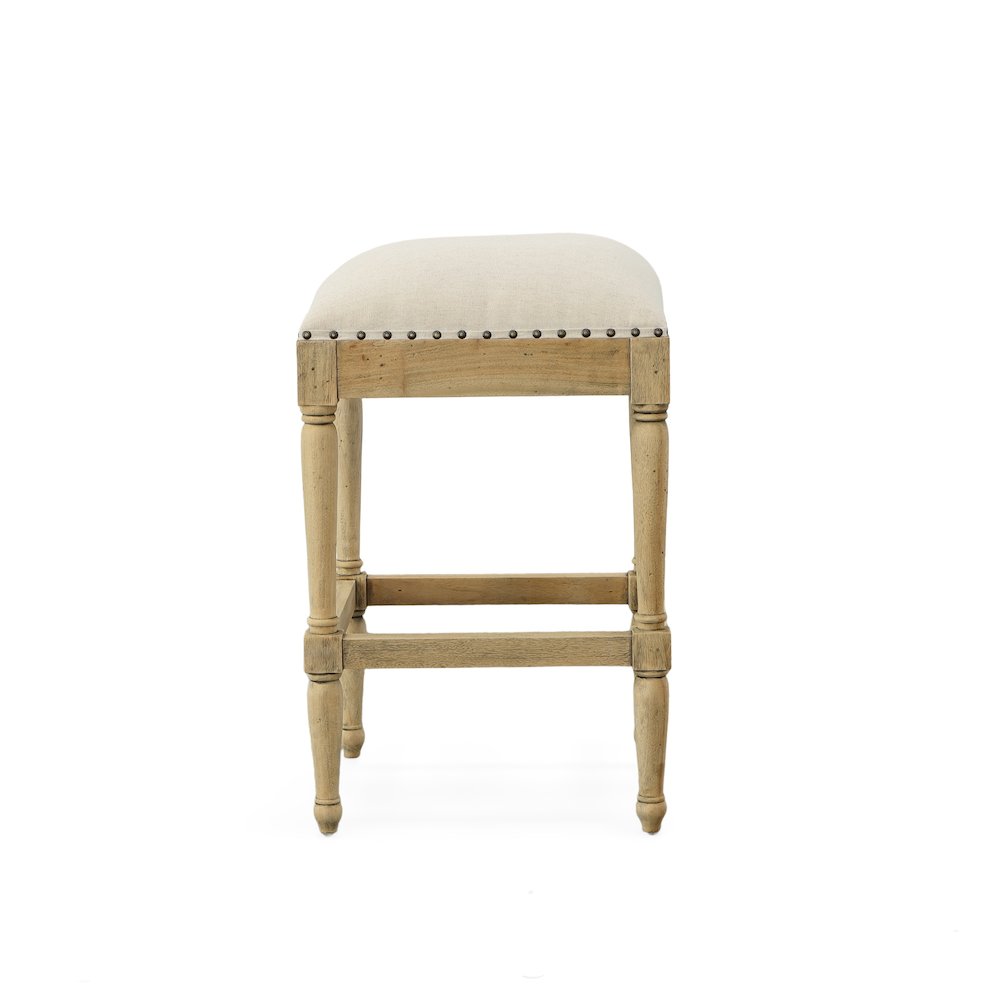 Farmhouse Backless Counter Stool. Picture 6