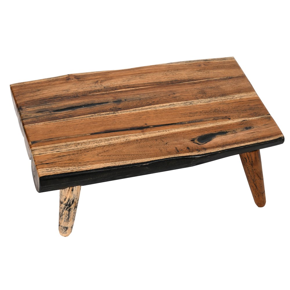 Teak Parisian Style 20X16X8 Inches Cutting Board With Natural Legs. Picture 6