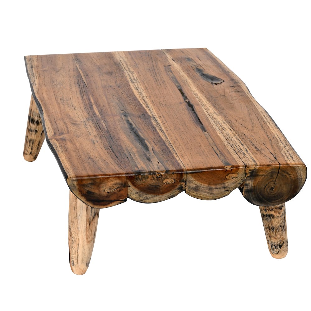 Teak Parisian Style 20X16X8 Inches Cutting Board With Natural Legs. Picture 9