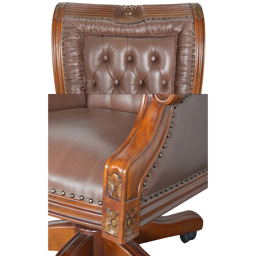 Executive Leather Office Chair. Picture 9
