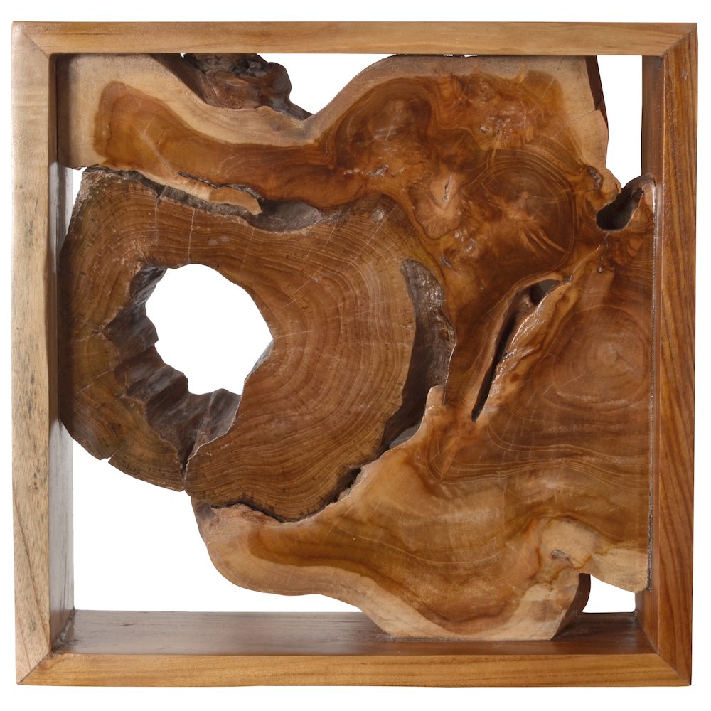 Exotic Teak Framed Wall Decor. Picture 8