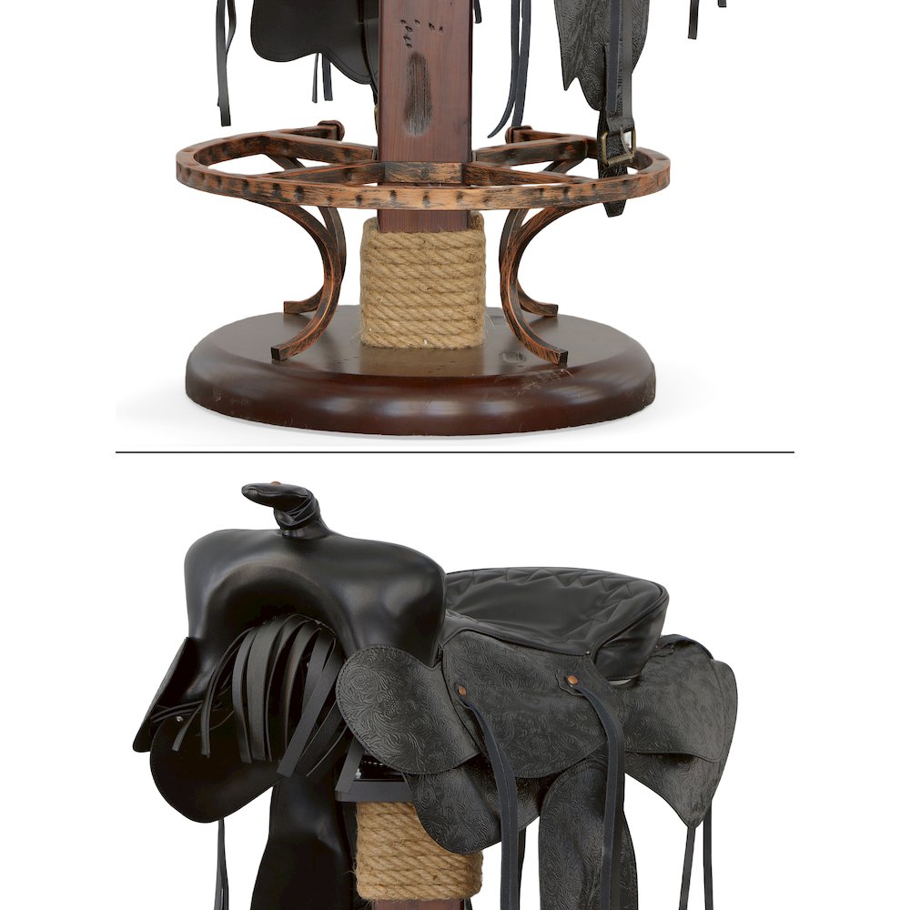 New Saddle Counter Stool. Picture 9