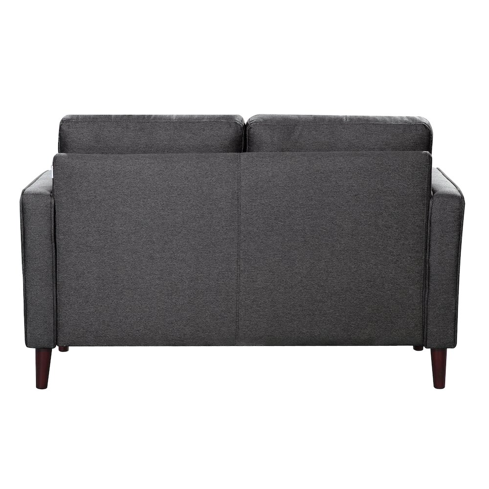 Langford Loveseat Heather Grey. Picture 2