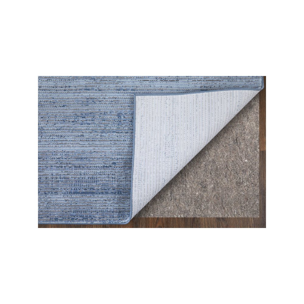 Deja Modern Solid, Blue, 9'-0" x 12'-8" Area Rug. Picture 3