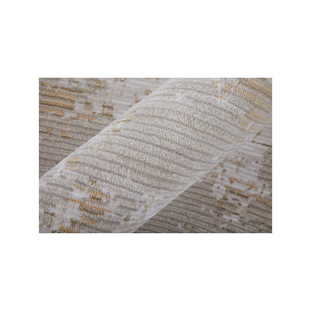 Sonora Modern Abstract, Gray/Ivory/Brown, 9'-0" x 12'-8" Area Rug. Picture 4