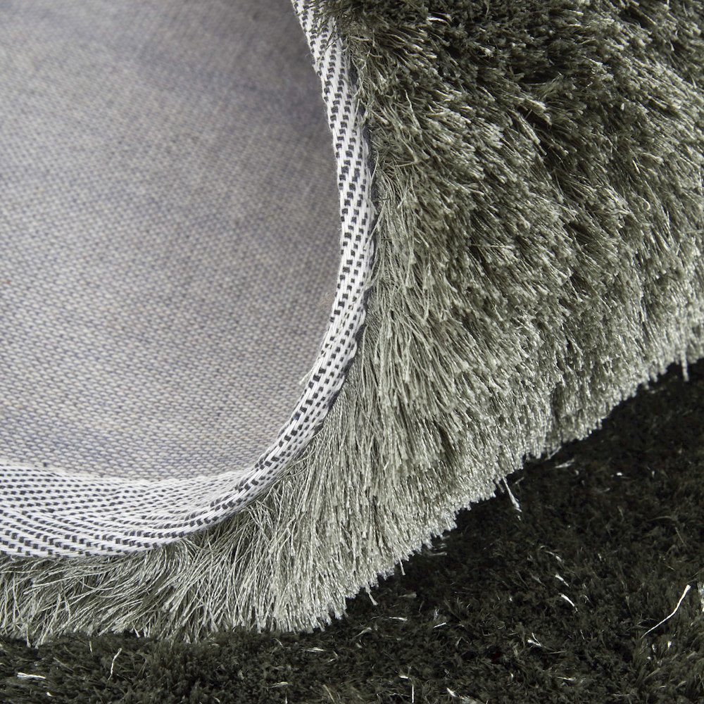 Indochine Modern Solid, Green, 7'-6" x 9'-6" Area Rug. Picture 8