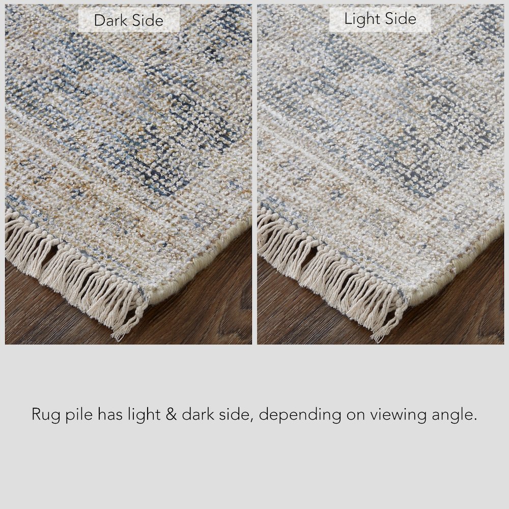 Caldwell Vintage Space Dyed Wool Rug, Latte Tan/Beige, 10ft x 14ft Area Rug, 8798798FSND000H00. Picture 3