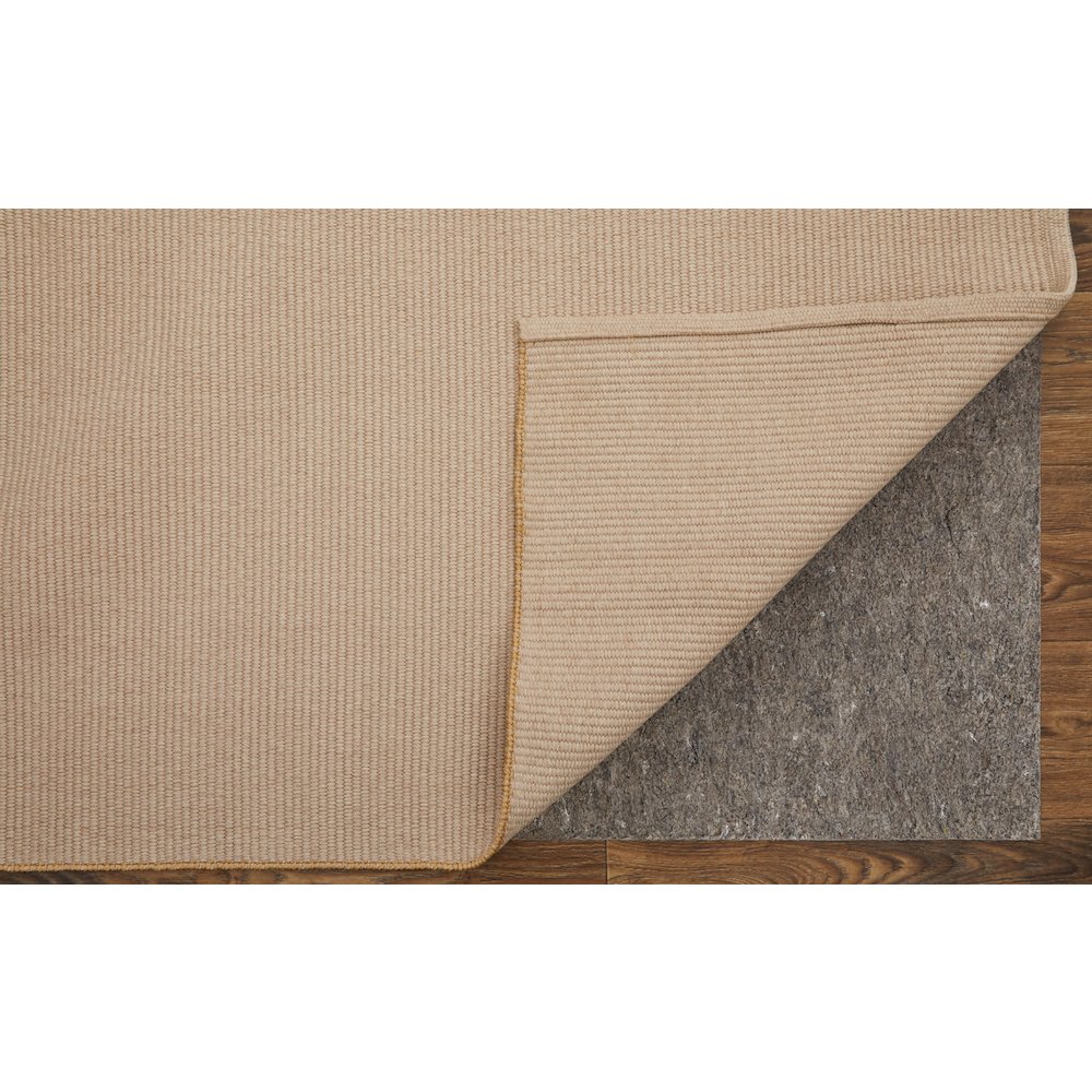 Theo Modern Solid, Ivory/Tan, 8' x 10' Area Rug. Picture 3