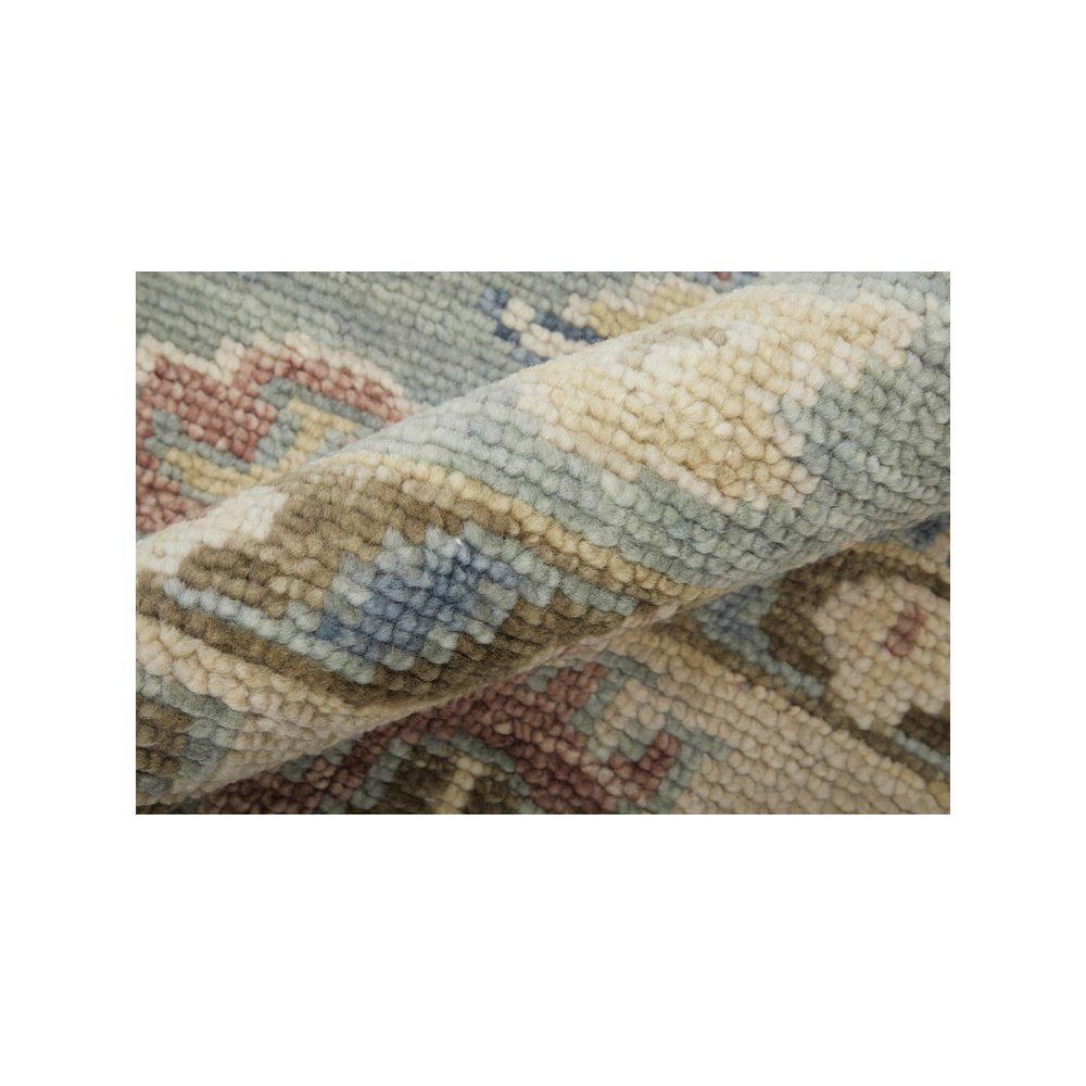 Fillmore Transitional Floral & Botanical, Blue/Ivory/Yellow, 10' x 14' Area Rug. Picture 5