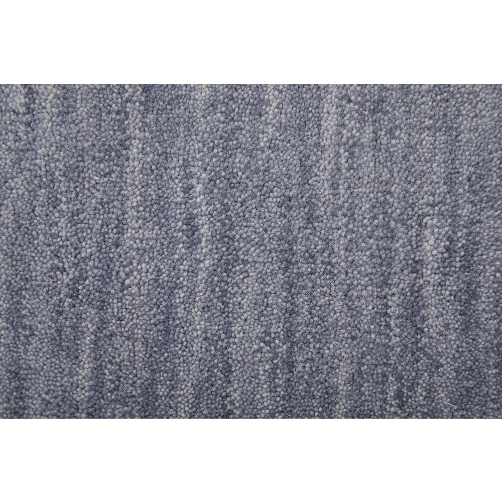 Luna Hand Woven Marled Wool Rug, Dusty Blue, 8ft x 8ft Round, 5798049FSMK000N80. Picture 7