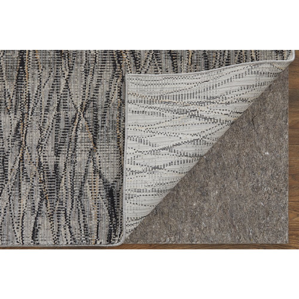 Sonora Modern Abstract, Gray/Ivory/Tan, 2' x 3' Accent Rug. Picture 3