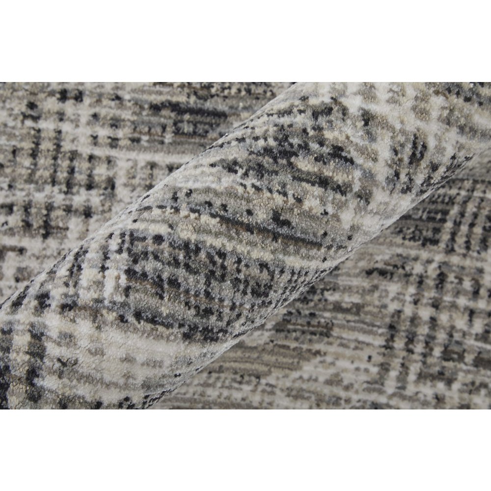 Sonora Modern Abstract, Gray/Ivory, 7'-10" x 10'-3" Area Rug. Picture 5