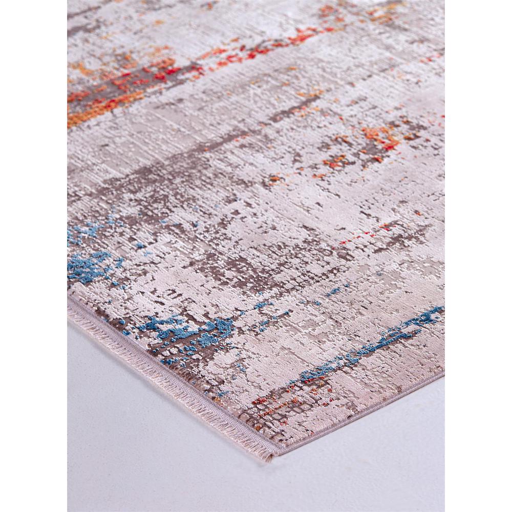 Cadiz Gradient Luster Rug, Gray/Deep Red/Blue, 2ft-2in x 3ft-2in Accent Rug, 8663903FIVYMLTP22. Picture 3