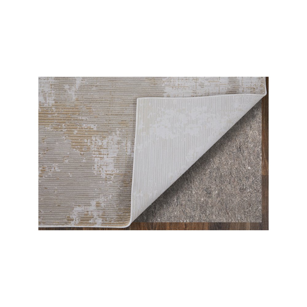 Sonora Modern Abstract, Gray/Ivory/Brown, 7'-10" x 10'-3" Area Rug. Picture 3