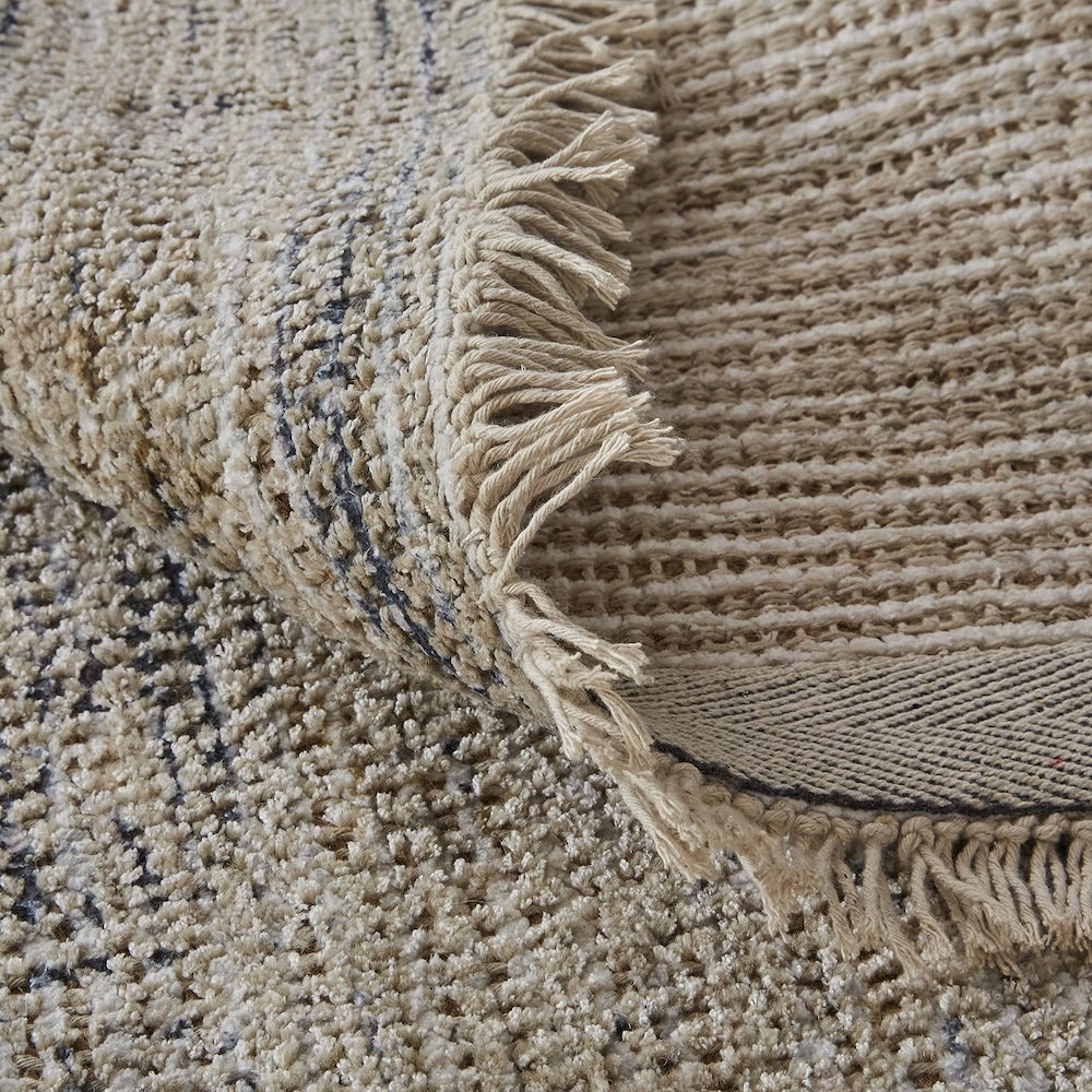 Caldwell Vintage Space Dyed Wool Rug, Latte Tan/Beige, 3ft-6in x 5ft-6in, 8798798FSND000C50. Picture 8