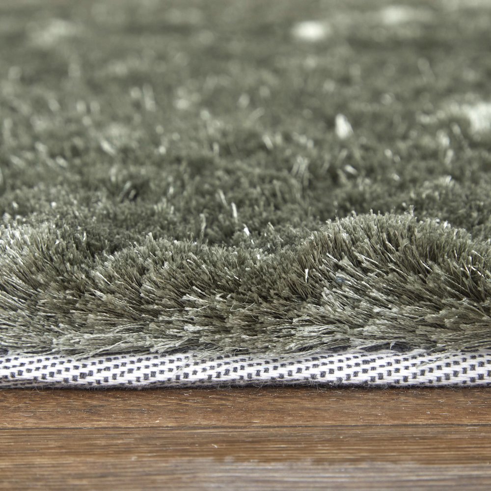 Indochine Modern Solid, Green, 7'-6" x 9'-6" Area Rug. Picture 9