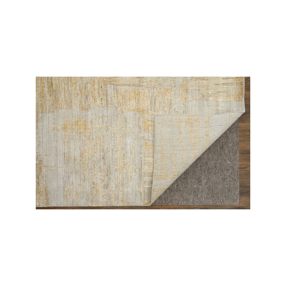 Eastfield Modern Abstract, Yellow/Ivory/Gold, 2' x 3' Accent Rug. Picture 4