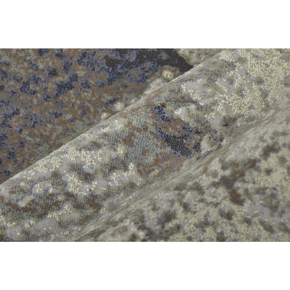 Clio Modern Abstract, Taupe/Brown/Black, 3'-10" x 6' Accent Rug. Picture 5