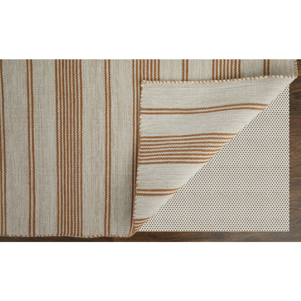 Duprine Transitional Stripes, Ivory/Taupe/Brown, 8' x 11' Area Rug. Picture 4