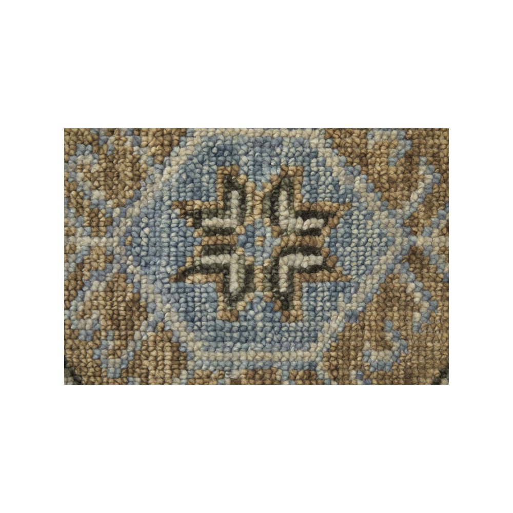 Fillmore Traditional Medallion, Blue/Green, 2'-6" x 14' Runner. Picture 6