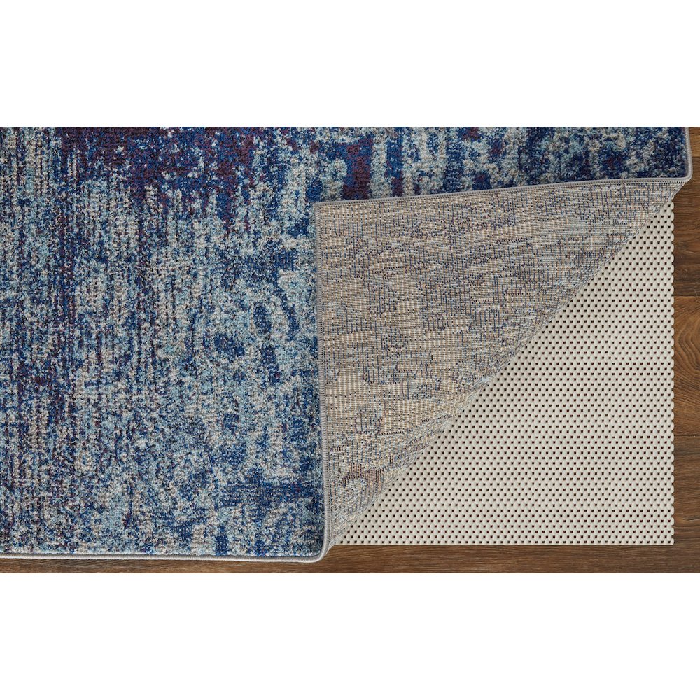Edgemont Modern Abstract, Blue/Purple/Ivory, 10' x 14' Area Rug. Picture 4