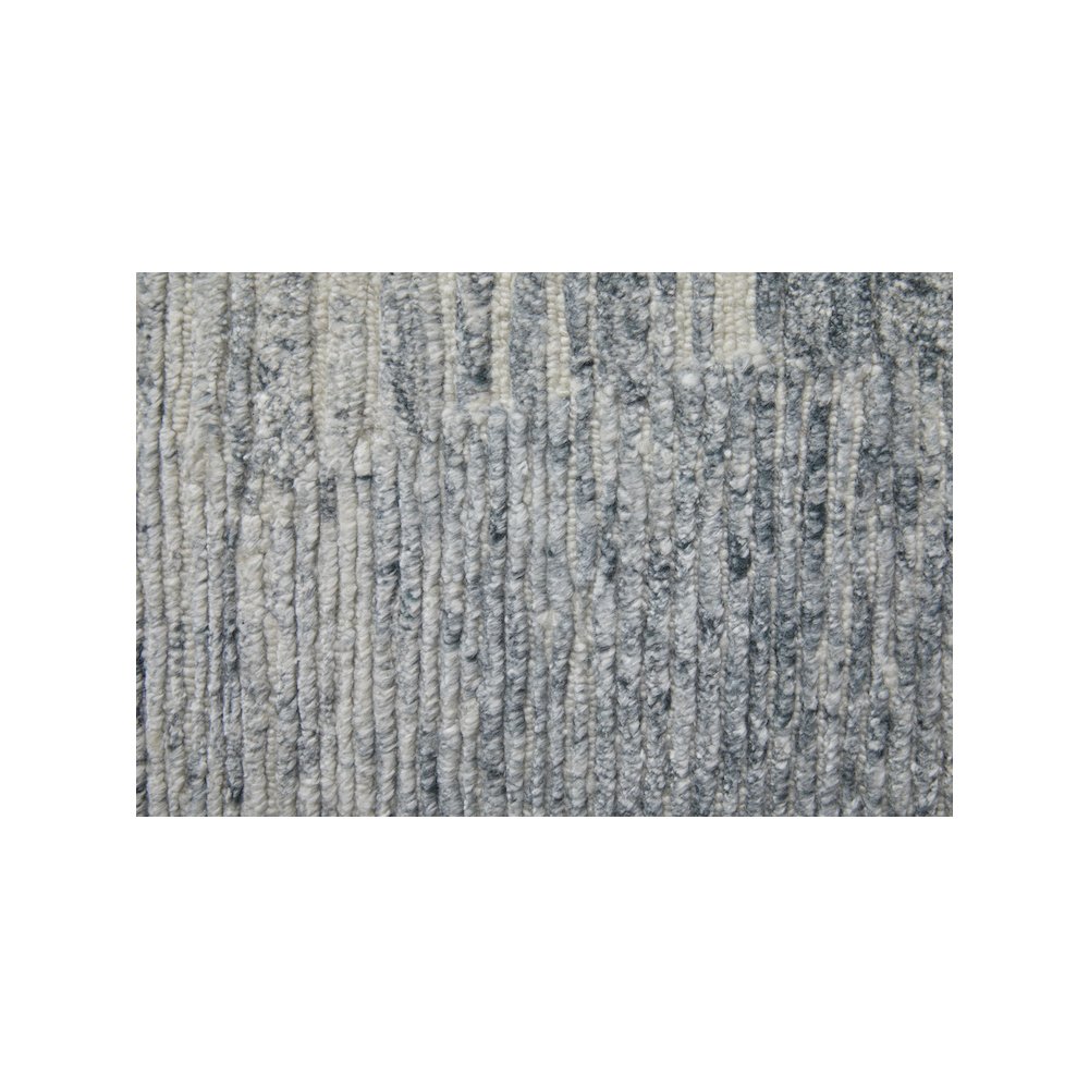 Brighton Modern Abstract, Ivory/Blue/Gray, 4' x 6' Accent Rug. Picture 7