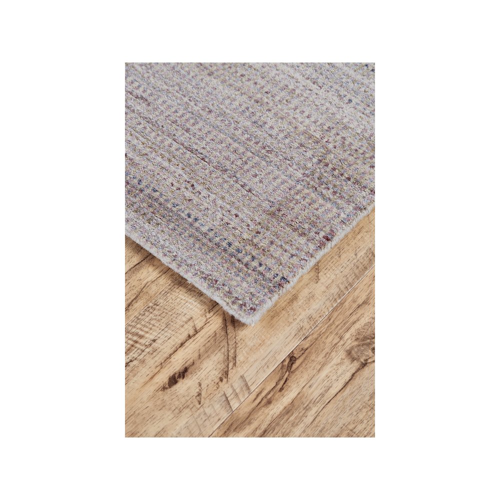 Milan Ombre Striped Rug, Sky Blue/Lilac/Tan, 5ft x 8ft Area Rug, 7346488FPST000E10. Picture 3