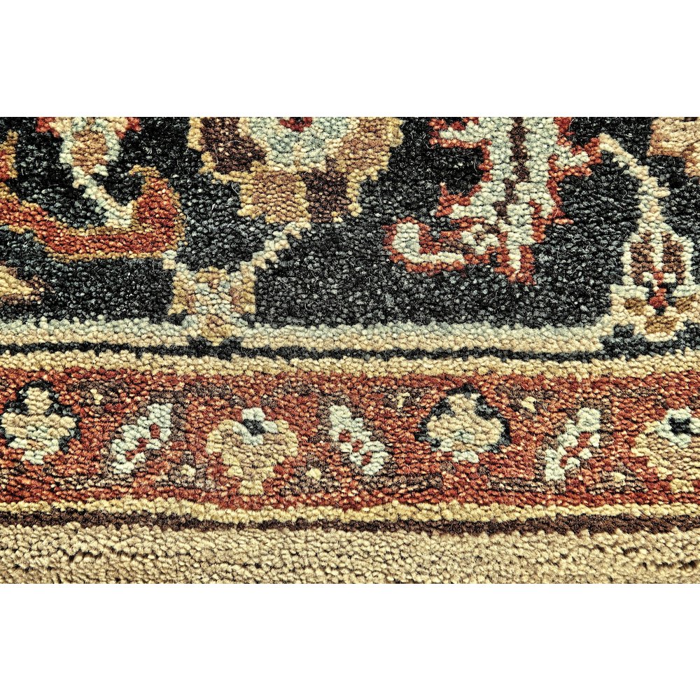 Ustad Traditional Persian, Tan/Red/Gold, 2' x 3' Accent Rug. Picture 3