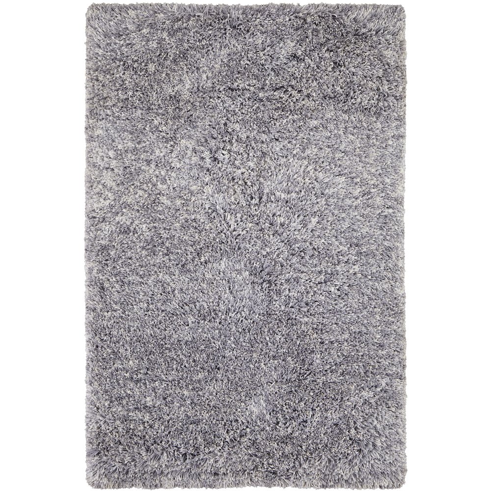 Stoneleigh Stonewashed Mélange Shag Rug, Steel Gray, 2ft x 3ft Accent Rug, 3998830FGRY000P00. Picture 1
