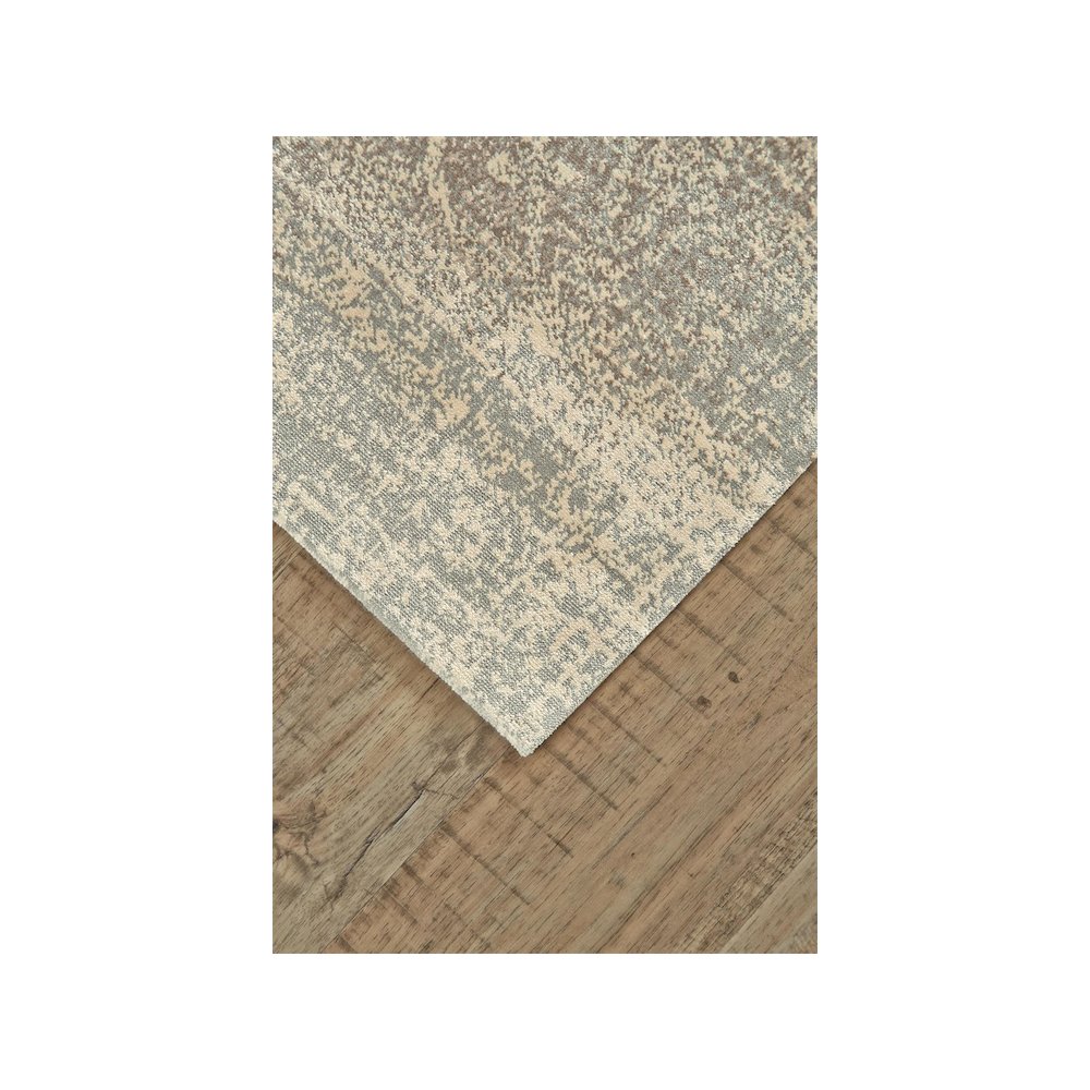 Fiona Distressed Ornamental Rug, Gray/Rose Brown, 9ft-2in x 12ft-2in Area Rug, 6223267FSMK000H92. Picture 3