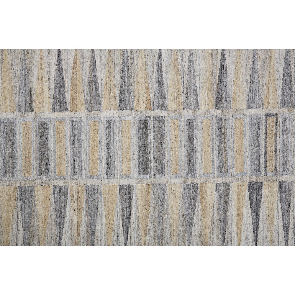 Beckett Eco-Friendly Moroccan Mosaic Rug, Latte Tan/Gray, 5ft x 8ft Area Rug, 8900817FGRYBGEE10. Picture 4