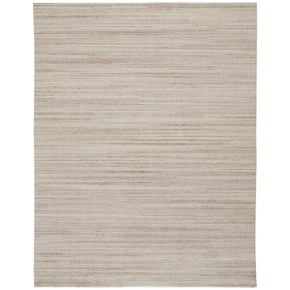 Keaton Handmade Wool Rug, Neutral Stripe, Tan/Beige, 2ft x 3ft Accent Rug, KTN8018FBRNBGEP00. Picture 2