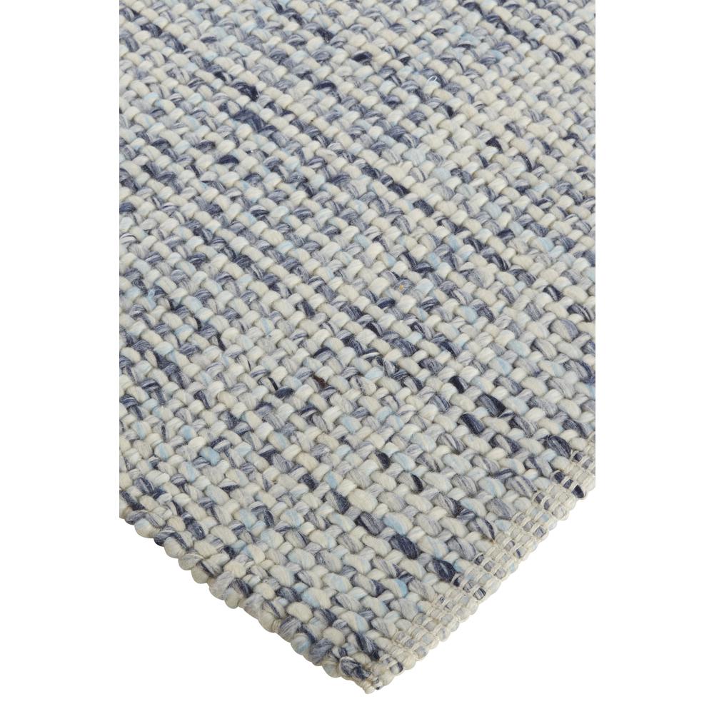 Naples Space Dyed In/Outdoor Flatweave, Dusty Blue, 8ft x 10ft Area Rug, NAP0751FBLU000F00. Picture 3