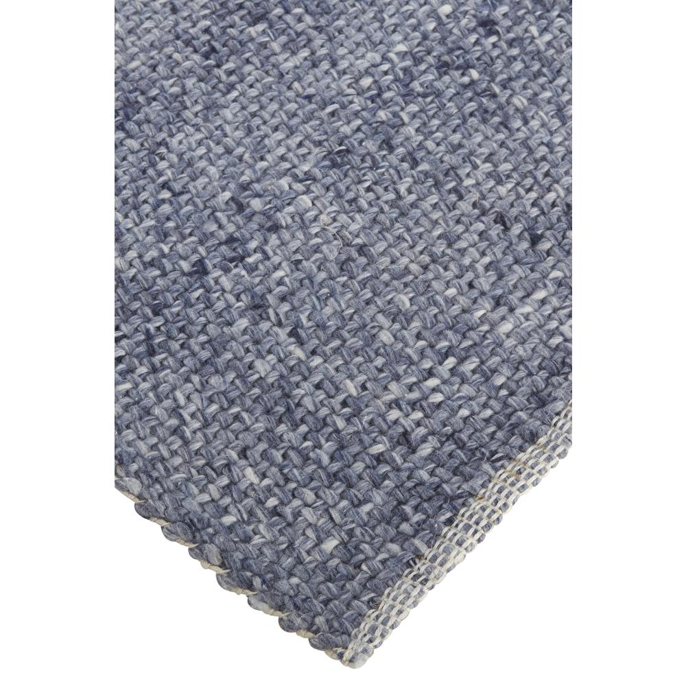 Naples Space Dyed In/Outdoor Flatweave, Navy/Denim Blue, 8ft x 10ft Area Rug, NAP0751FNVY000F00. Picture 3