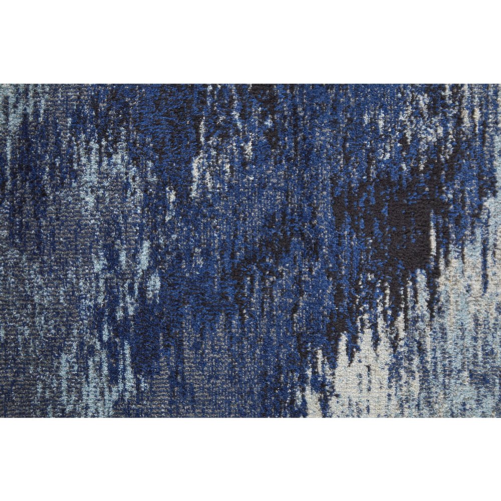 Edgemont Modern Abstract, Blue/Ivory, 10' x 14' Area Rug. Picture 6