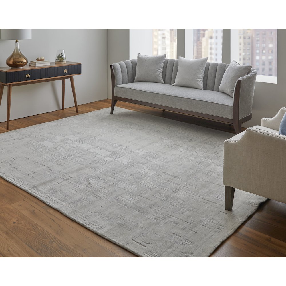 Eastfield Modern Abstract, Ivory, 5' x 8' Area Rug. Picture 2