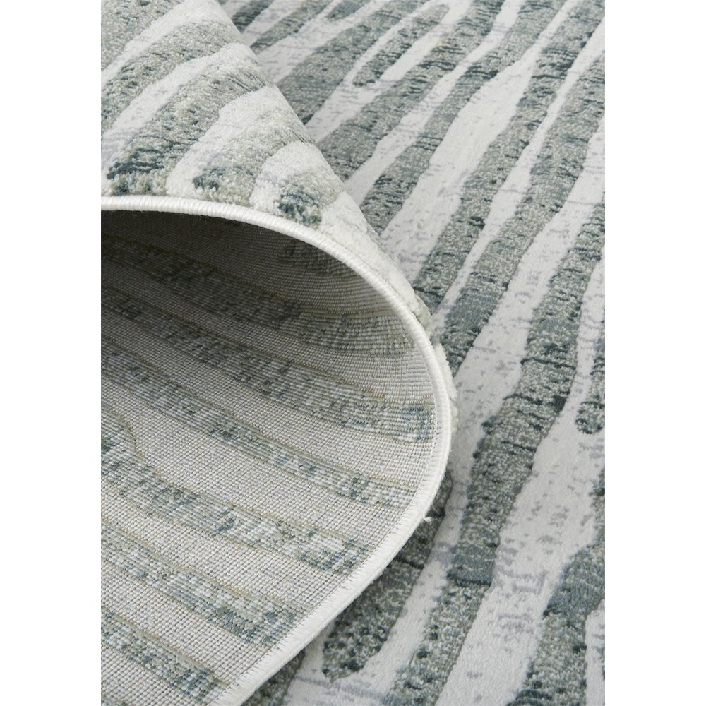 Atwell Contemporary Abstract Rug, Gray/Iceberg Green, 8ft x 10ft Area Rug, ATL3218FGRY000F00. Picture 6