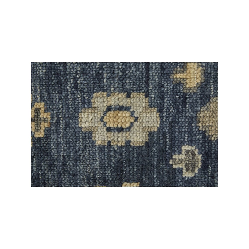 Fillmore Traditional Floral & Botanical, Blue/Gray, 10' x 14' Area Rug. Picture 6