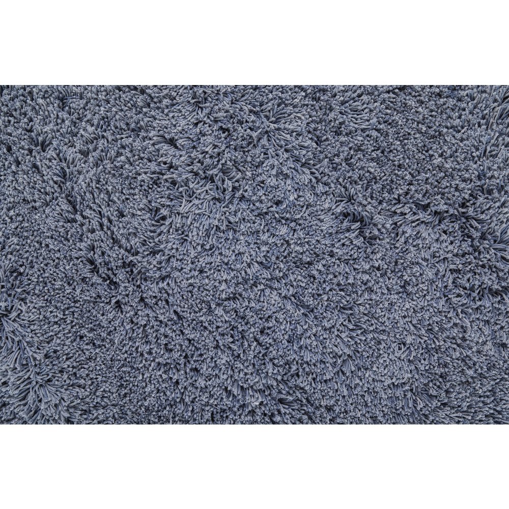 Stoneleigh Stonewashed Mélange Shag Rug, True Navy Blue, 2ft x 3ft Accent Rug, 3998830FNVY000P00. Picture 6