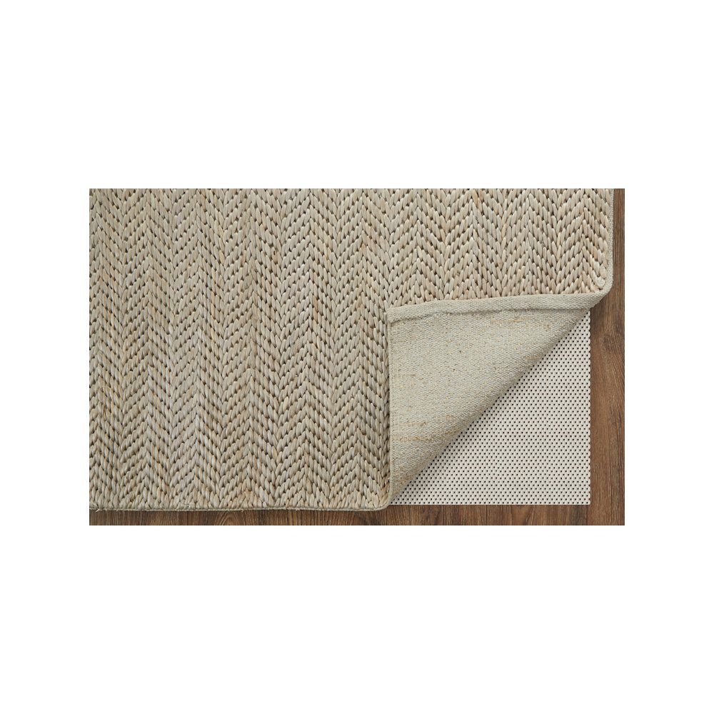 Kaelani Natural Handmade Area Rug, Solid Color, Dove Gray, 5ft x 8ft, 6850770FDOV000E10. Picture 3