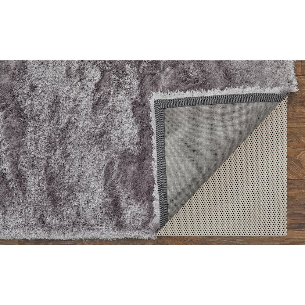Indochine Plush Shag Rug Metallic Sheen, Amethyst Quartz, 3ft-6in x 5ft-6in, 4944550FSMYAMSC50. Picture 4
